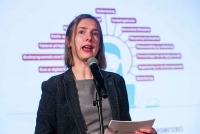 Statsråd for forskning og høyere utdanning Iselin Nybø kommenterer studiebarometeret for 2018 som ble lagt fram tirsdag.