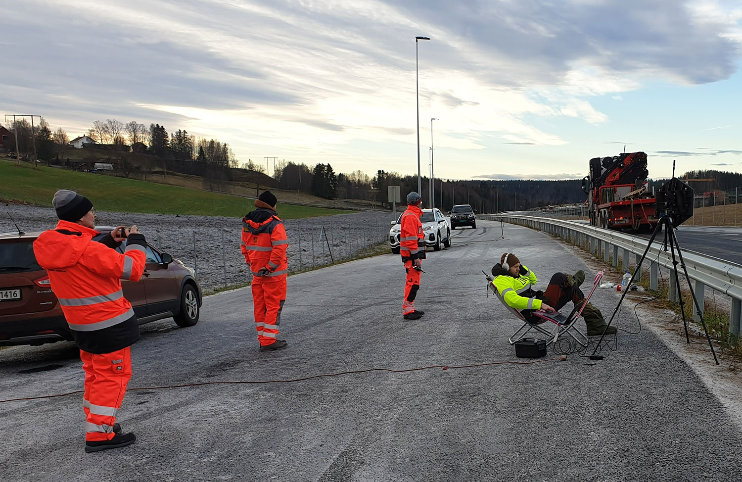 Testingen er i gang