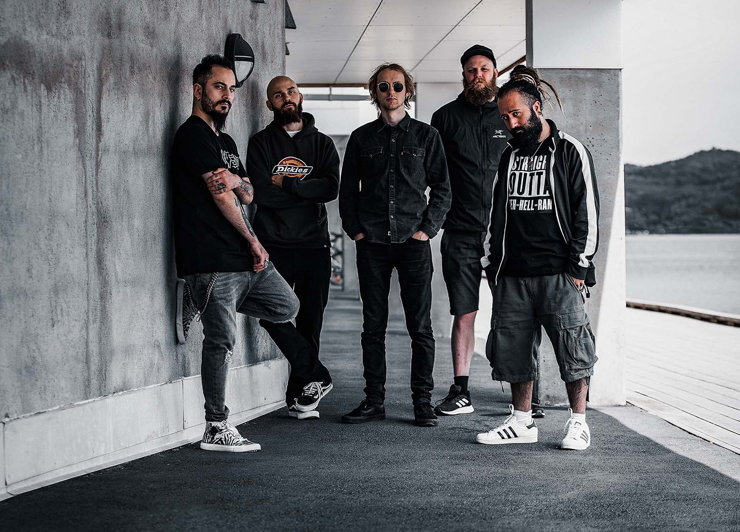 Metalbandet Confess ble dannet i Iran i 2010 av Nikan Khosravi, som sammen med bandmedlemmet Arash Ilkhani flyktet og er Friby-musikere i Norge. Her er de med den nye – norske – besetningen i midten, f.v. Steffen Normark, Edvard Sundquist og Roger Tunheim.