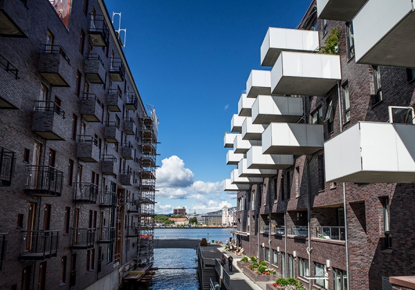 Boliger på Sørengkaia i Oslo.