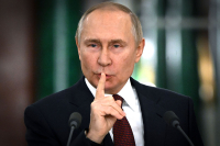 Russlands president Vladimir Putin avbildet torsdag.