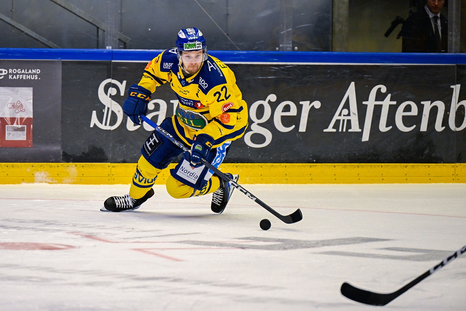 Martin Rønnild scoret for Storhamar mot Frisk Asker torsdag.