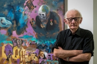 Kunstner Håkon Bleken er død, 96 år gammel.