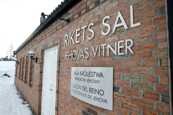 Jehovas vitner driver forsamlingshuset «Rikets sal» som ligger på Haugenstua i Oslo.