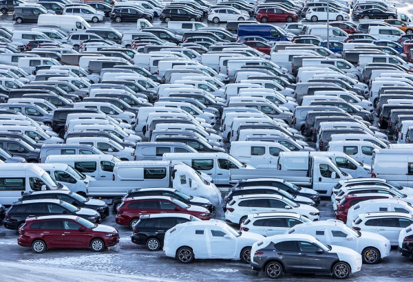 TREGT: Bilsalget i Norge har hatt en lunken start på det nye året.
