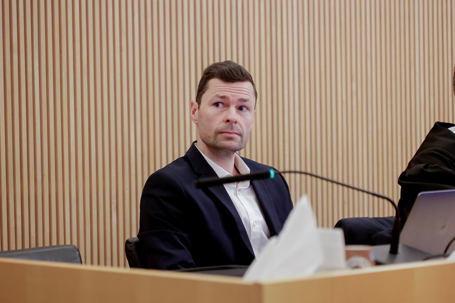 Anders Jacobsen under tvistesaken mellom sitt selskap og Just Padel Group i Agder lagmannsrett i Kristiansand.