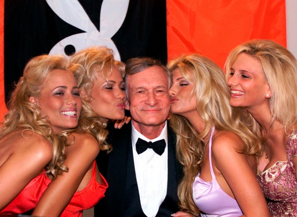 Playboy-kongen Hugh Hefner ble 91 år gammel.