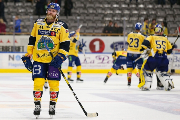 Storhamar og Patrick Thoresen tapte 1-2 etter straffeslag hjemme mot Stjernen torsdag kveld.