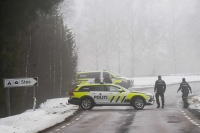 Politiet driver undersøkelser etter at en mann i 50-årene ble funnet død i Braskereidfoss i Våler kommune i Innlandet natt til søndag. En jevnaldrende kvinne er pågrepet og siktet for drap.