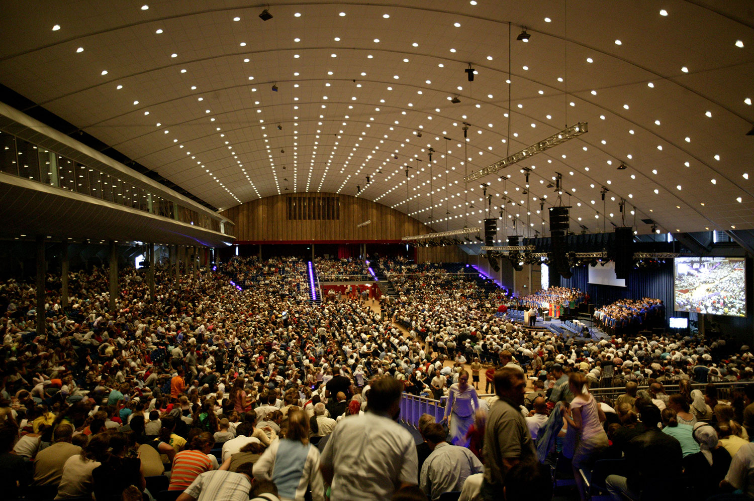 Brunstad Christian Church kan ekskludere medlemmer med homofil partner, mener Statsforvalteren. Bildet er fra Oslofjord Convention Center, som eies av Brunstadstiftelsen.