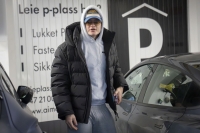 Marius Borg Høiby ble pågrepet søndag, opplyser politiet mandag ettermiddag. Her er han på vei til å møte forsvarerne sine i januar i år.