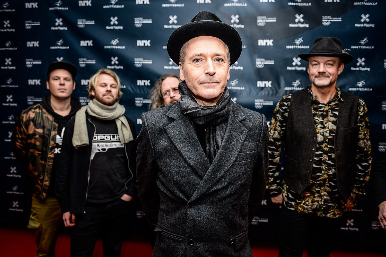 Morten Abel og resten av The September When er klare for Stavanger i oktober. Her fra Idrettsgallaen i 2019.